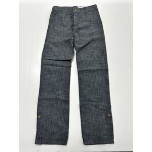 Janie and Jack Boys Size 8 Chambray Adjustable Pants